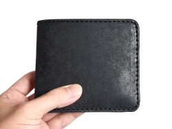 ネビア特別仕様・二つ折り財布(NSA-5)　ブラック