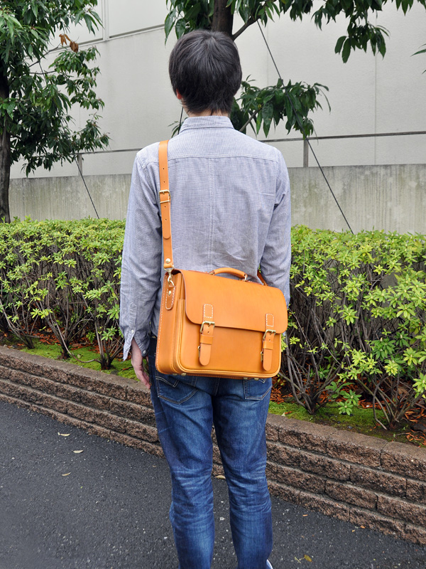シンプルスタイル3wayバッグ(BC-73)　Mサイズメンズショルダー