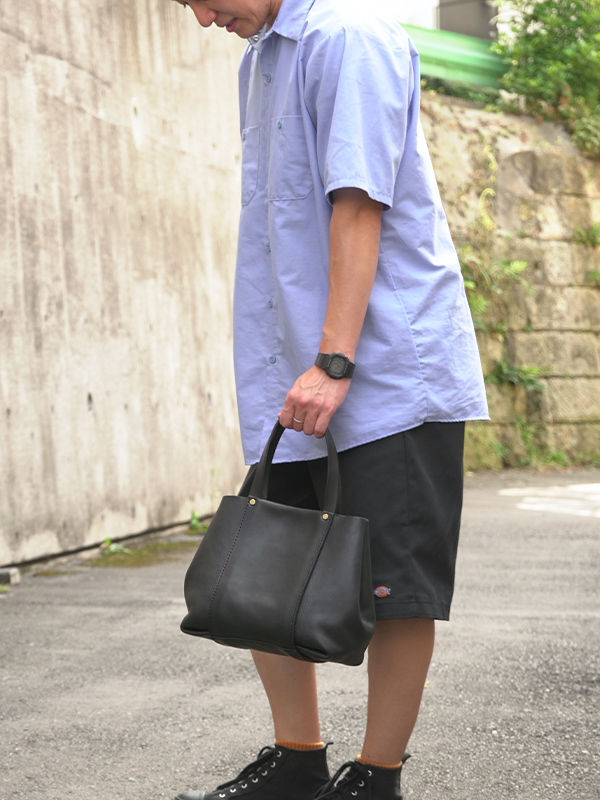ふっくらトート(G-95) Mサイズメンズ手持ち