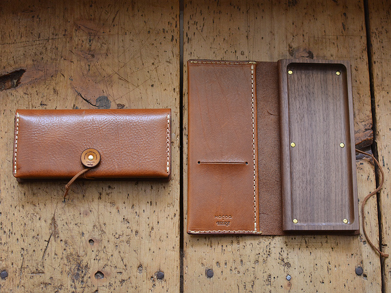 【Hacoa×HERZ】BOOK PENCASE KURU(QT-2)　見開き