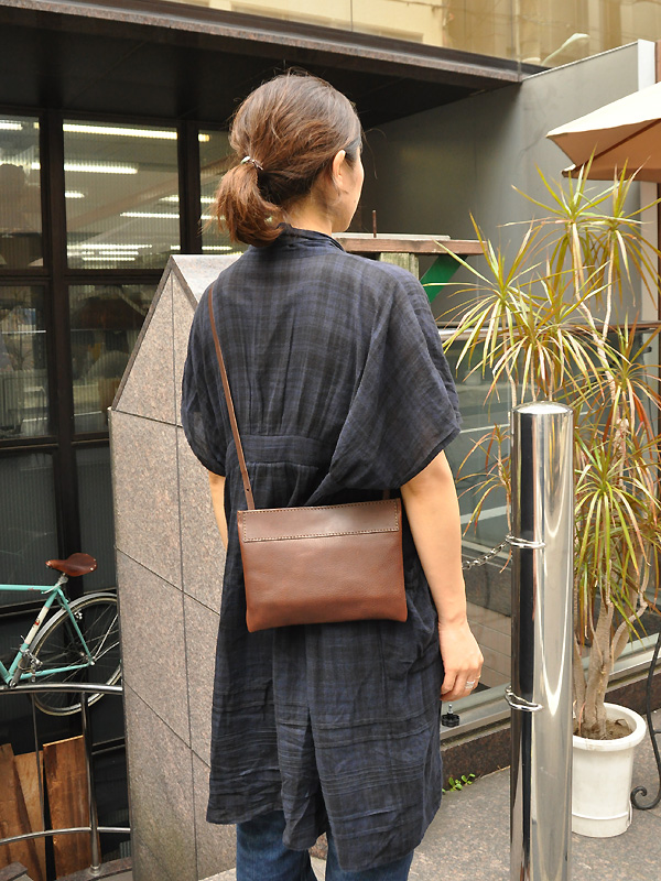 旅モノ2013】サコッシュ(TB-1315)の手作り革鞄・ハンドメイド