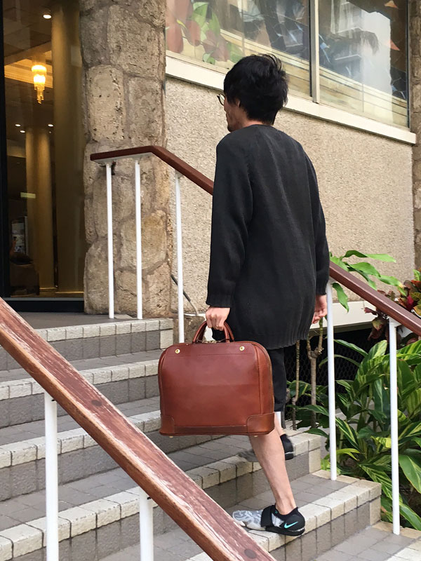 【旅モノ2017】2本手ビジネスボストン(TB-1716)　使用例