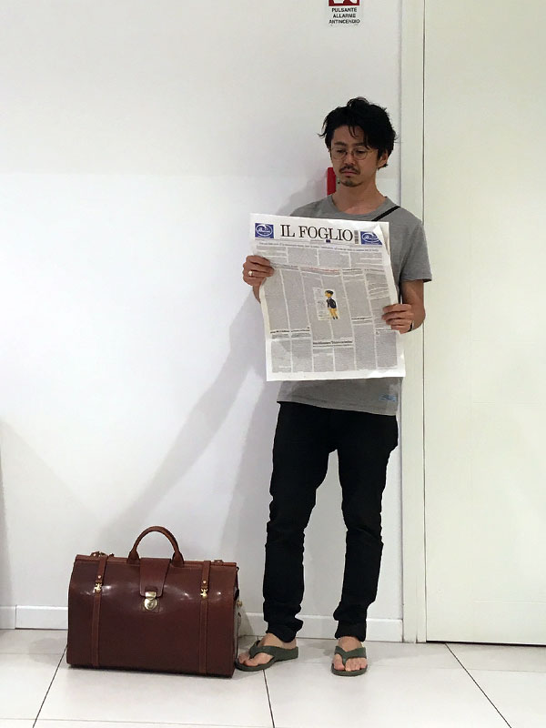 FREDY & GLOSTER｜FR横長レザーボストンバッグ | Rakuten