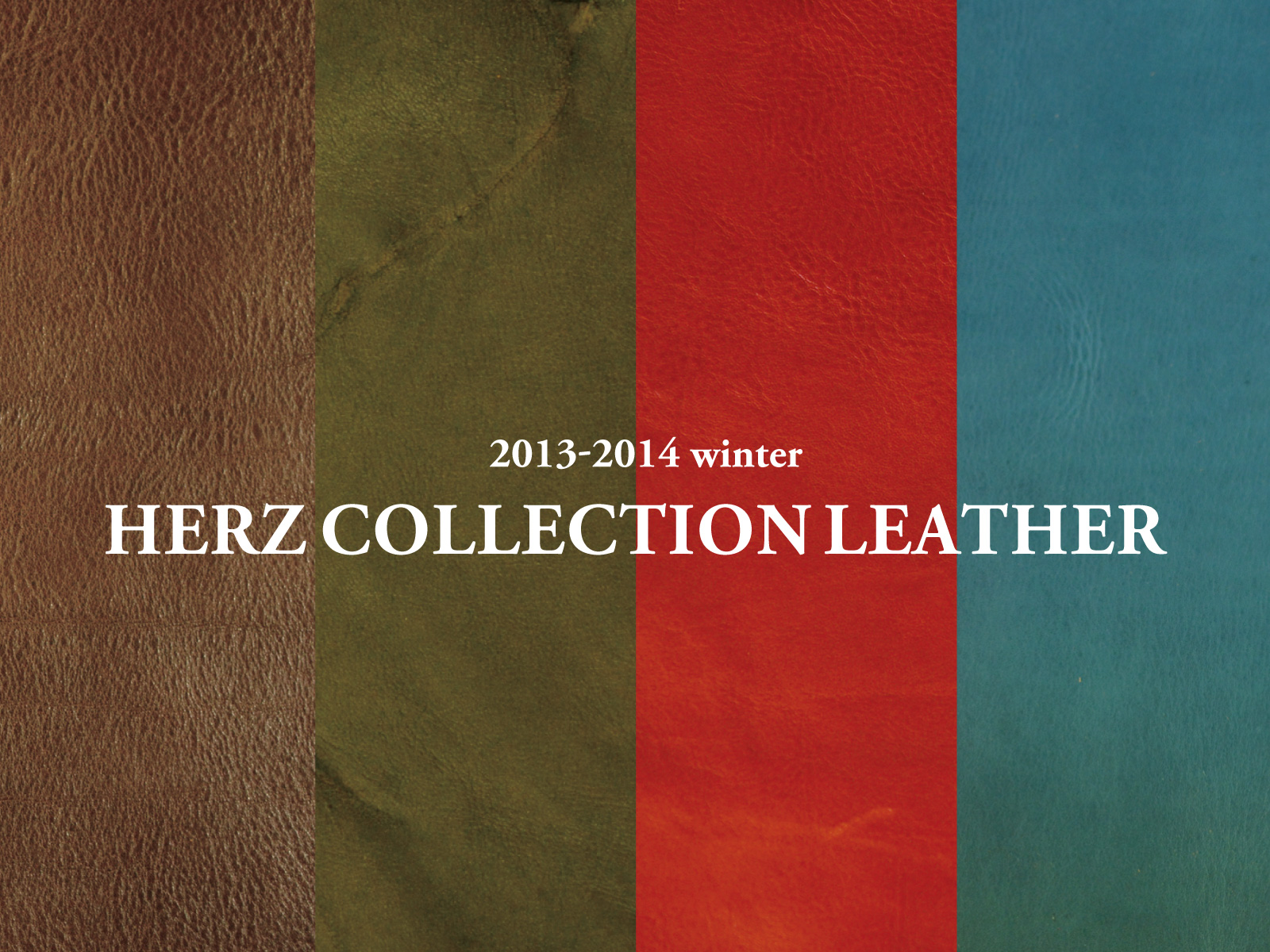 ARTT2013年11月末 SHERZ COLLECTION LEATHER2014 winter-2013