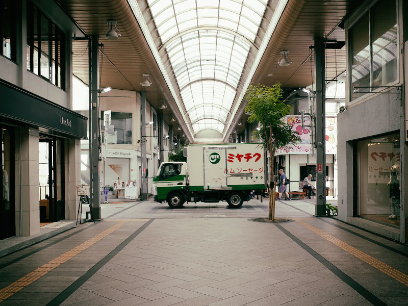 宮崎の商店街