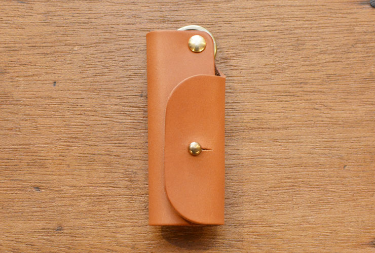 ギボシ留め縦型キーケース(GS-23)