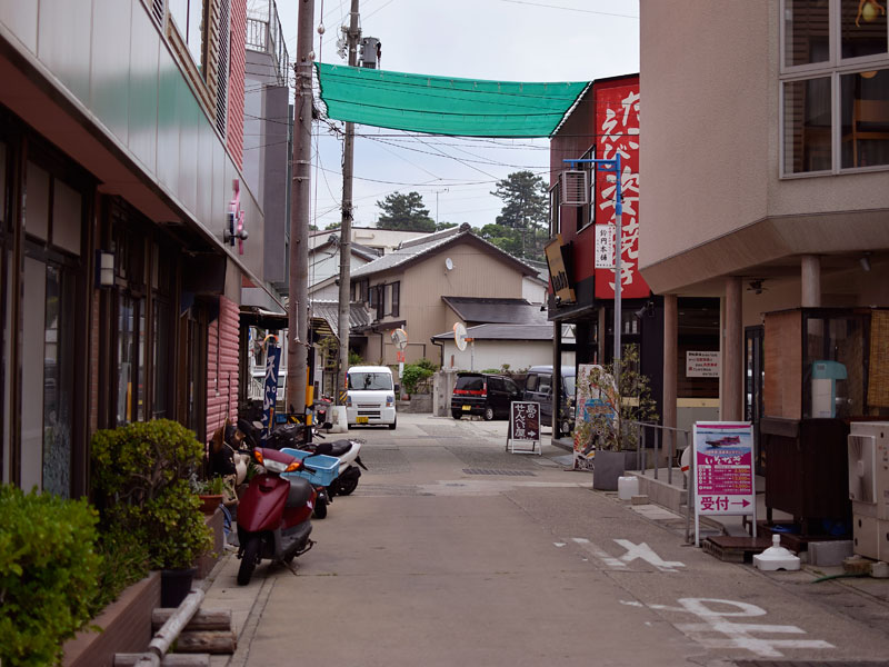 日間賀島　街並み