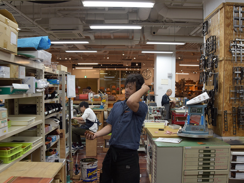 本店工房風景