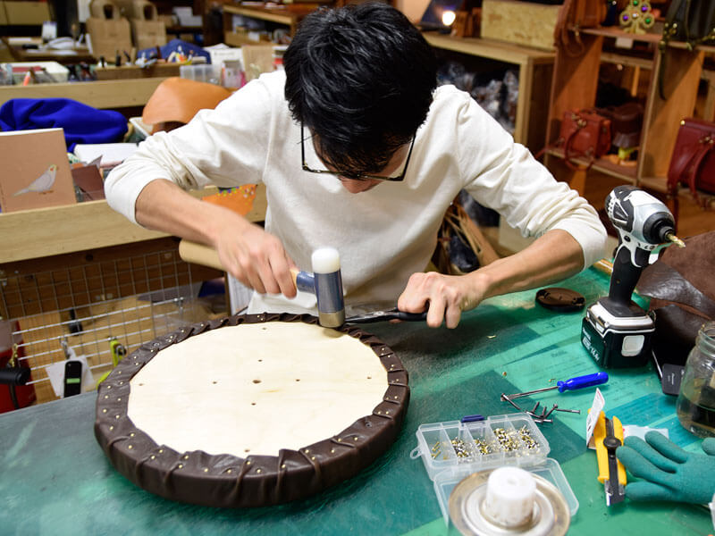 作り手：田中の大工仕事