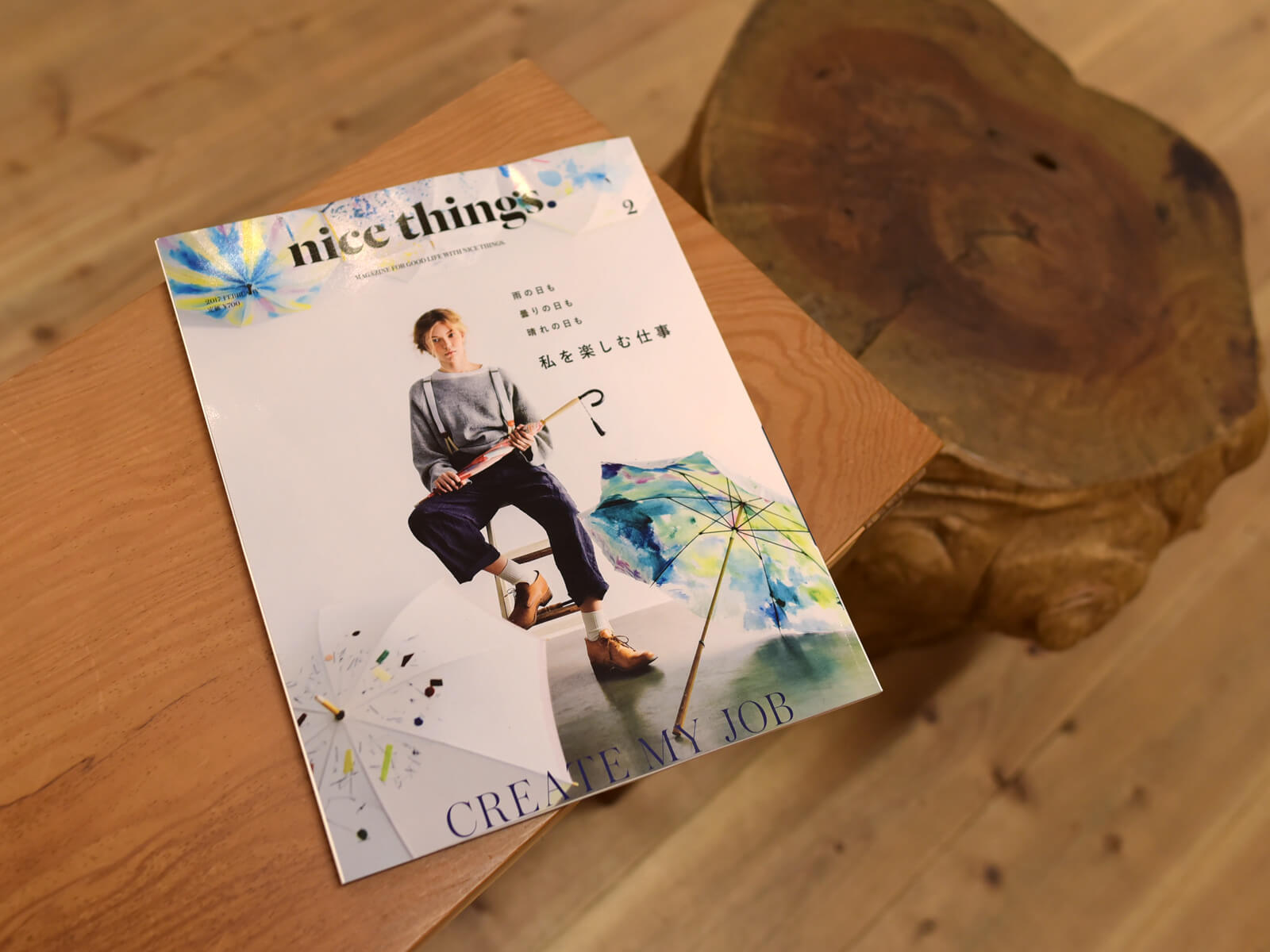 雑誌掲載のお知らせ「nice things. 2月号」