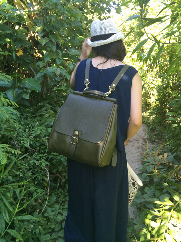 定番化！棒屋根ぽってリュック＆カムバック！青木シリーズ｜革鞄・革  