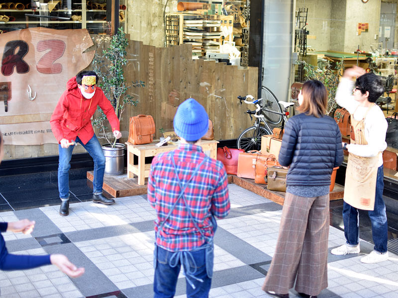 名古屋店の節分の様子3