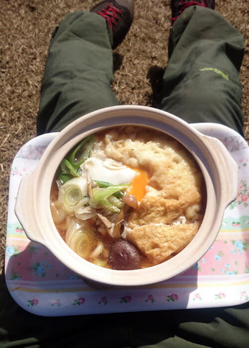 鍋焼きうどん