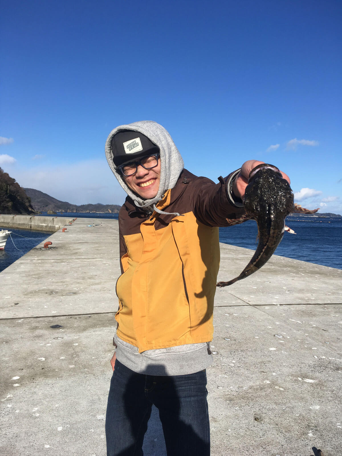 お魚釣れました