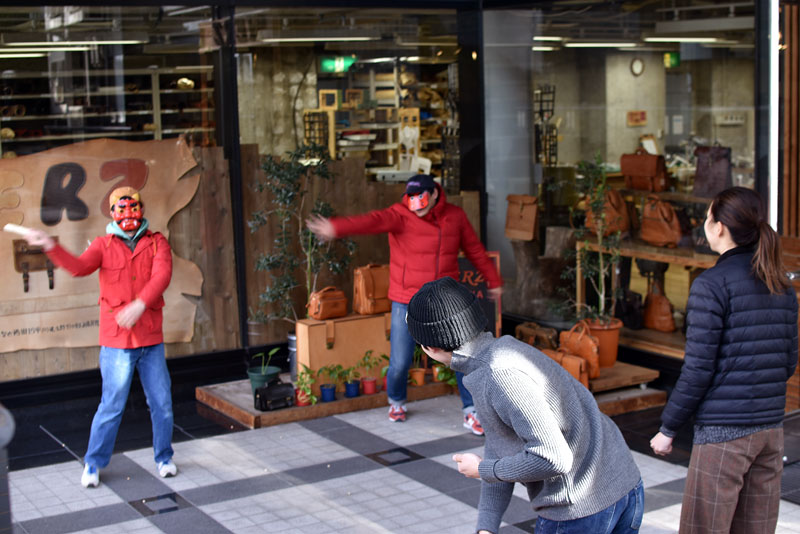 名古屋店の豆まき2018