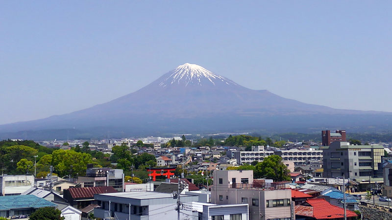 富士山世界遺産センター　最上階