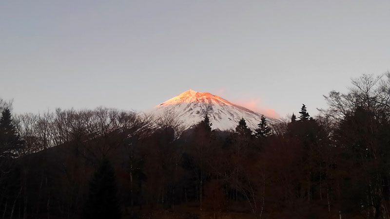 富士山の風景