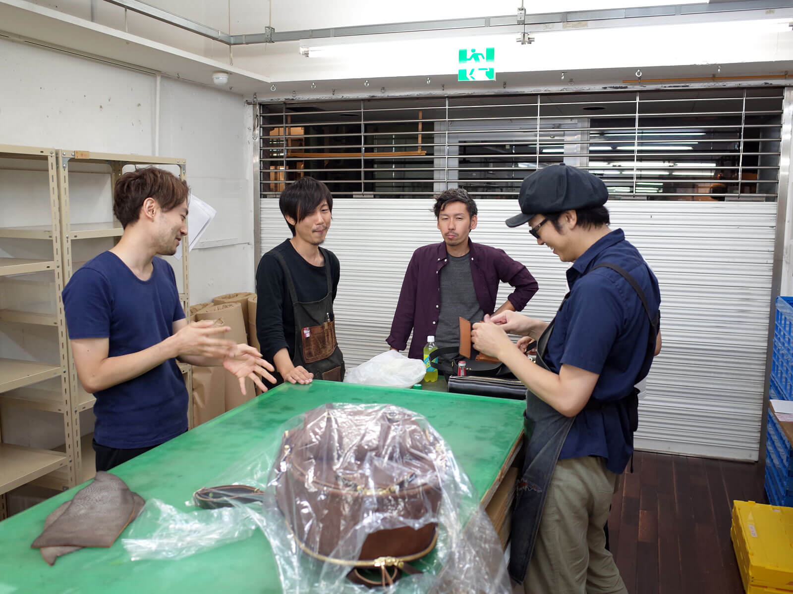 渋谷工房、冬に向けての試作が進んでいます