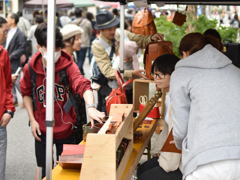 長者町ゑびす祭り出店ブースの様子その6