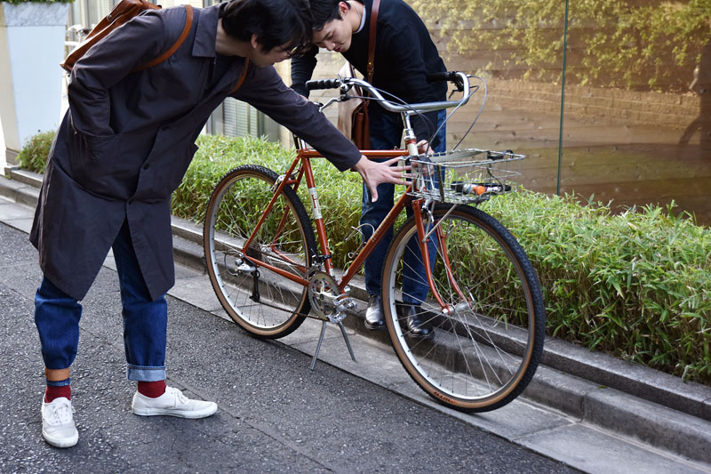 隆太郎の自転車チェック