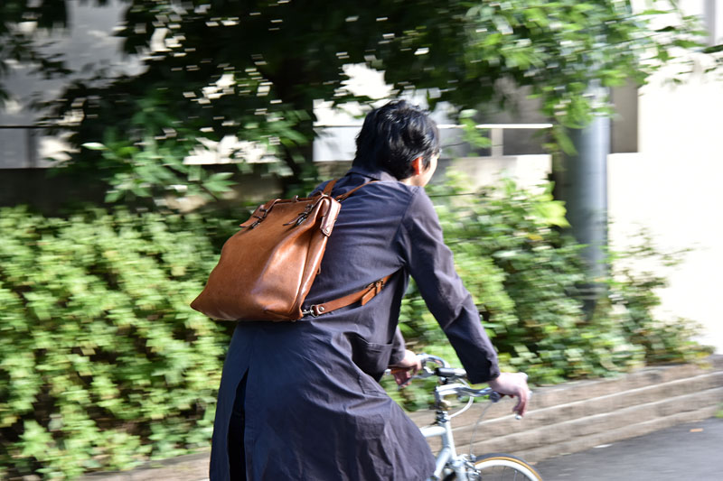 ラックスリュックで駆ける