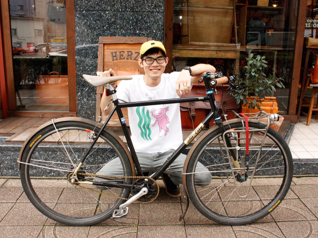 ミラノ製高級本皮サイクリングバック