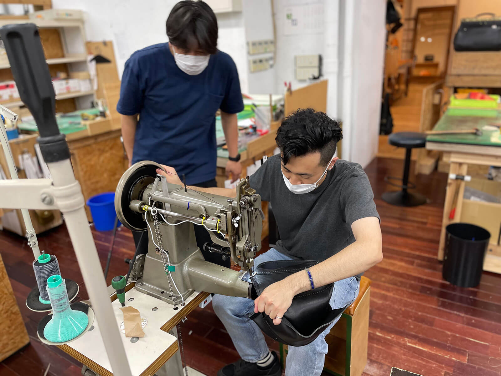 ついに鞄を作りました ～本店スタッフ：日野～