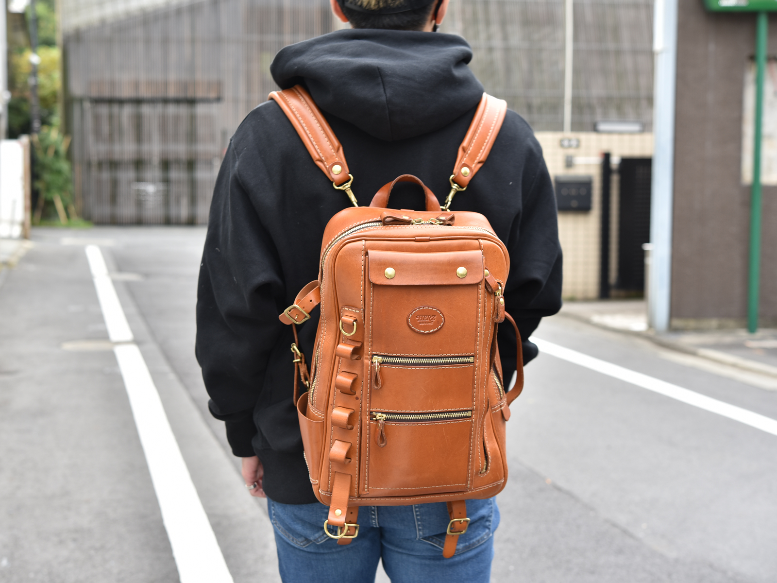 本店スタッフ:瀬戸愛用「2wayスクエアリュック」