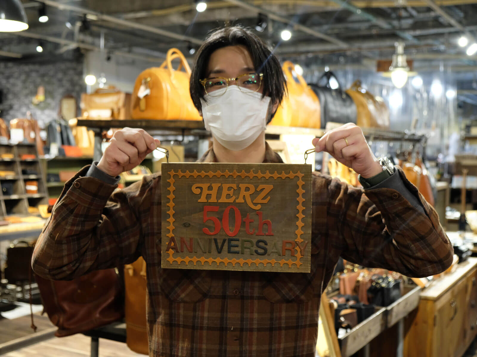 50年の感謝をこめて from HERZ大阪店