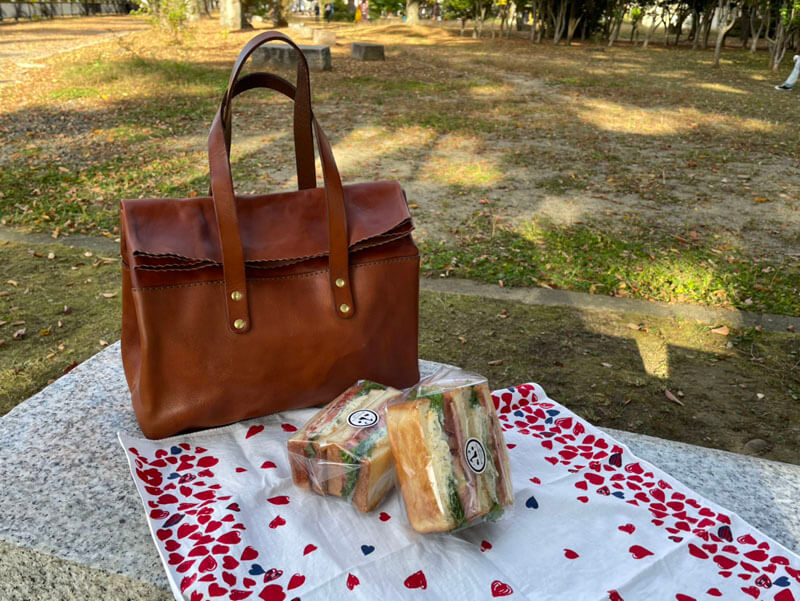 紙袋トート（OU-2318) ピクニック