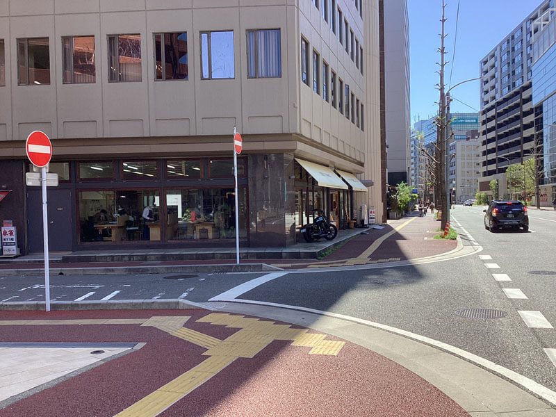 櫛田神社前駅からのルート6
