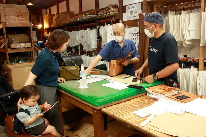 かばんのオーダー会in仙台5組目-2