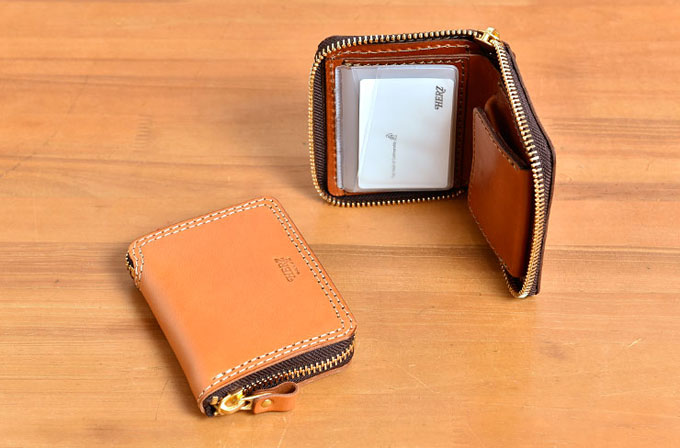 二つ折りファスナー財布(AI-2320)