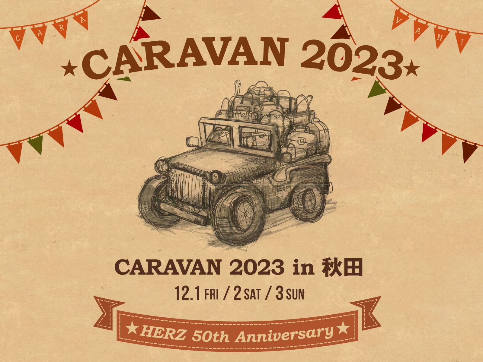 HERZ CARAVAN 2023 in 秋田