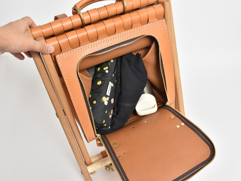 椅子鞄・リュック(LW-1)収納例