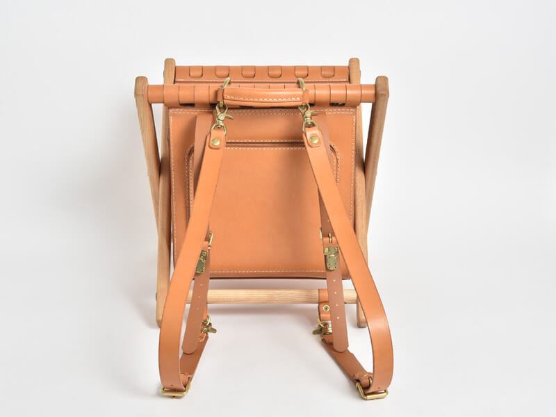 椅子鞄・リュック(LW-1)椅子-後面