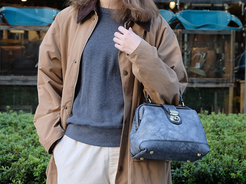 ボナールハンドバッグ(Q-320) ブラック