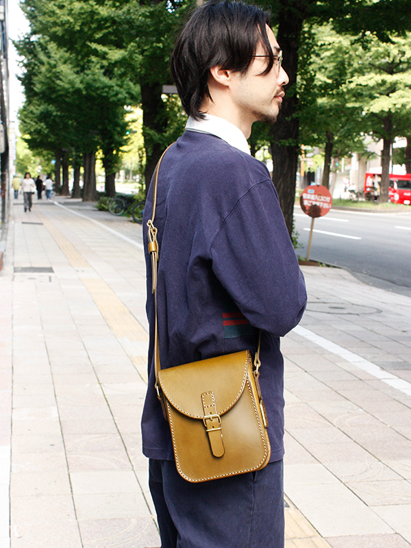 ラップフラップミニショルダー(CP-6)/グリーン菊地着用