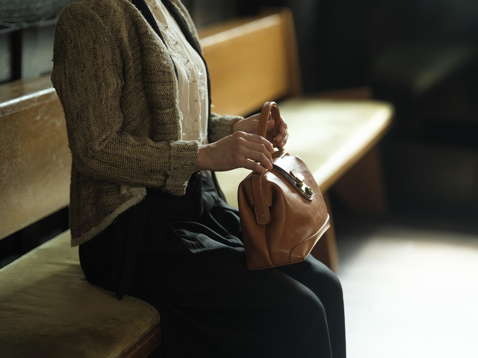 ボナールハンドバッグ(Q-320)