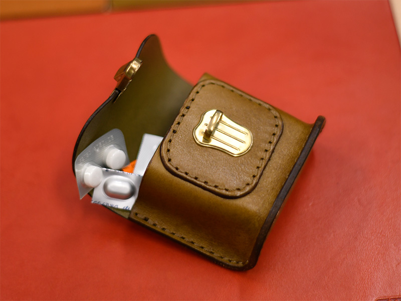 斎藤のカバンひっかけミニポーチ(KF-4)グリーン2