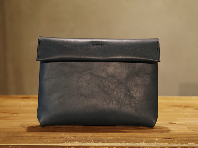 ショートフラップクラッチバッグ(S-5)※ミッドナイト