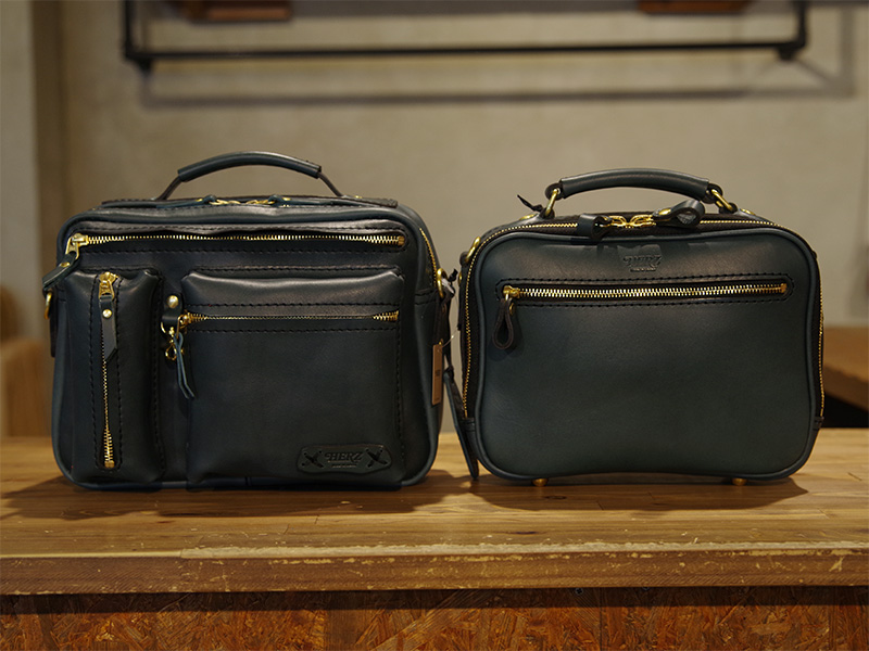 多機能2wayショルダーバッグ(CW-96)、ソフトタイプの2wayショルダーバッグ(CW-31)※ミッドナイト