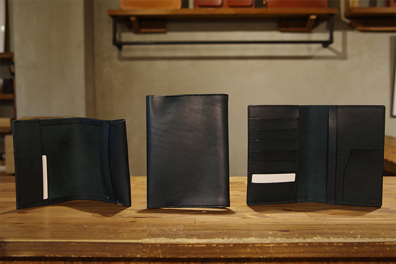 フラップブックカバー(KB-2)、マルチケース(KB-5)※ミッドナイト