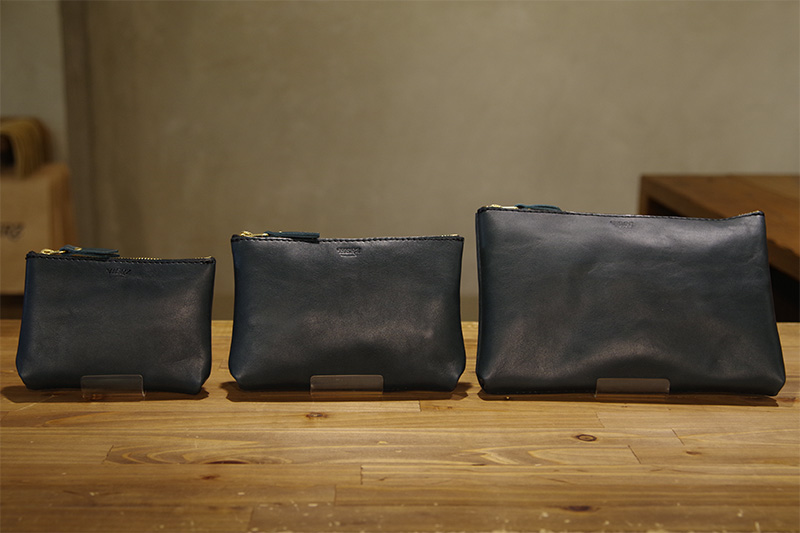 シンプルファスナーポーチ(KF-2)※ミッドナイト