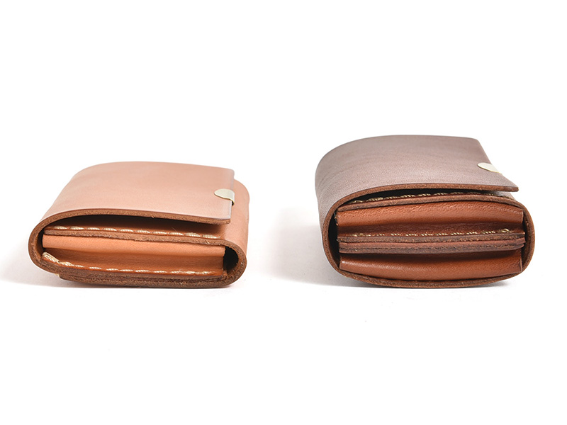 スタンダード名刺入れ(KV-3)　側面比較