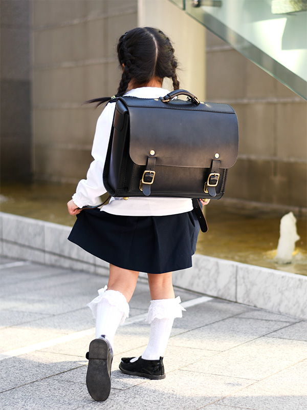 横広タル型ランドセル(R-52)/Sサイズ/ブラック2