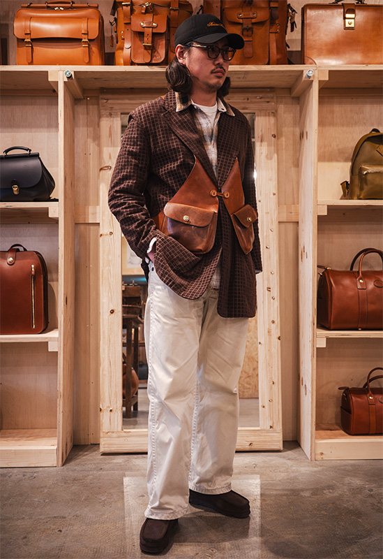 着る鞄・トラーゲンメンズ(身長:182cm)着用16