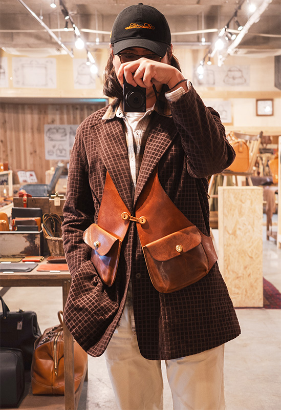 着る鞄・トラーゲンメンズ(身長:182cm)着用17