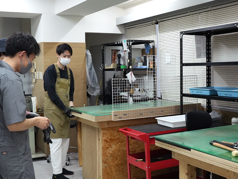 日々を積むNo.129 製作台