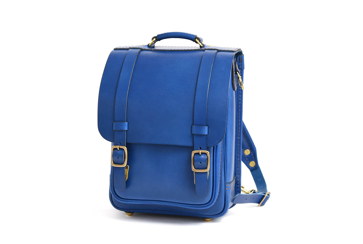 縦型ランドセル・玉縫い(R-51-A)　ロイヤルブルー